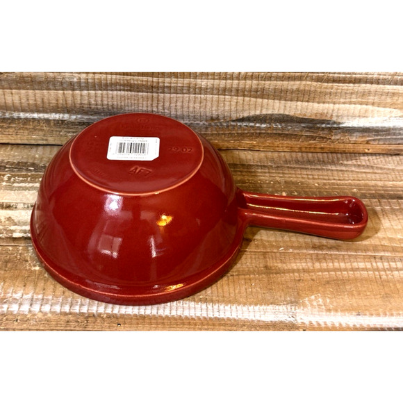 NWT Emile Henry France Rouge Sauce Pot Mixing Bowl with Spout 2902 - Picture 10 of 10